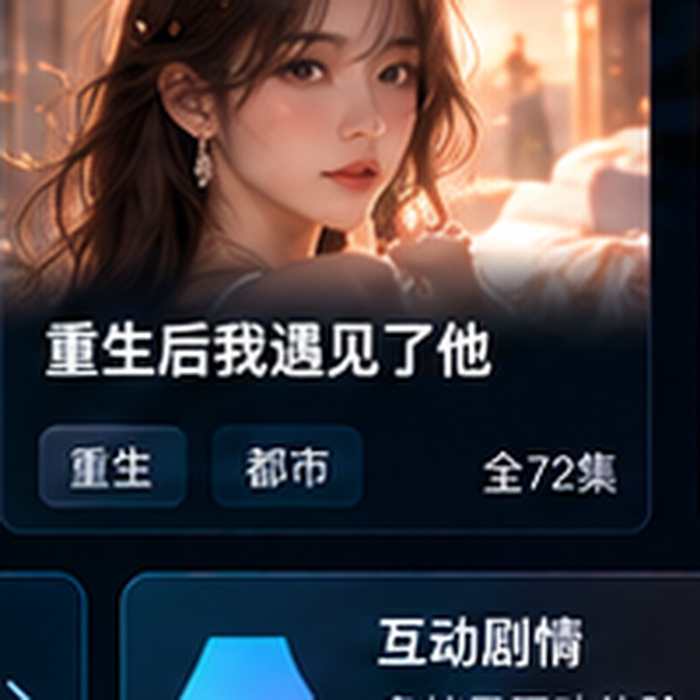 ai成人短剧重生题材示例二